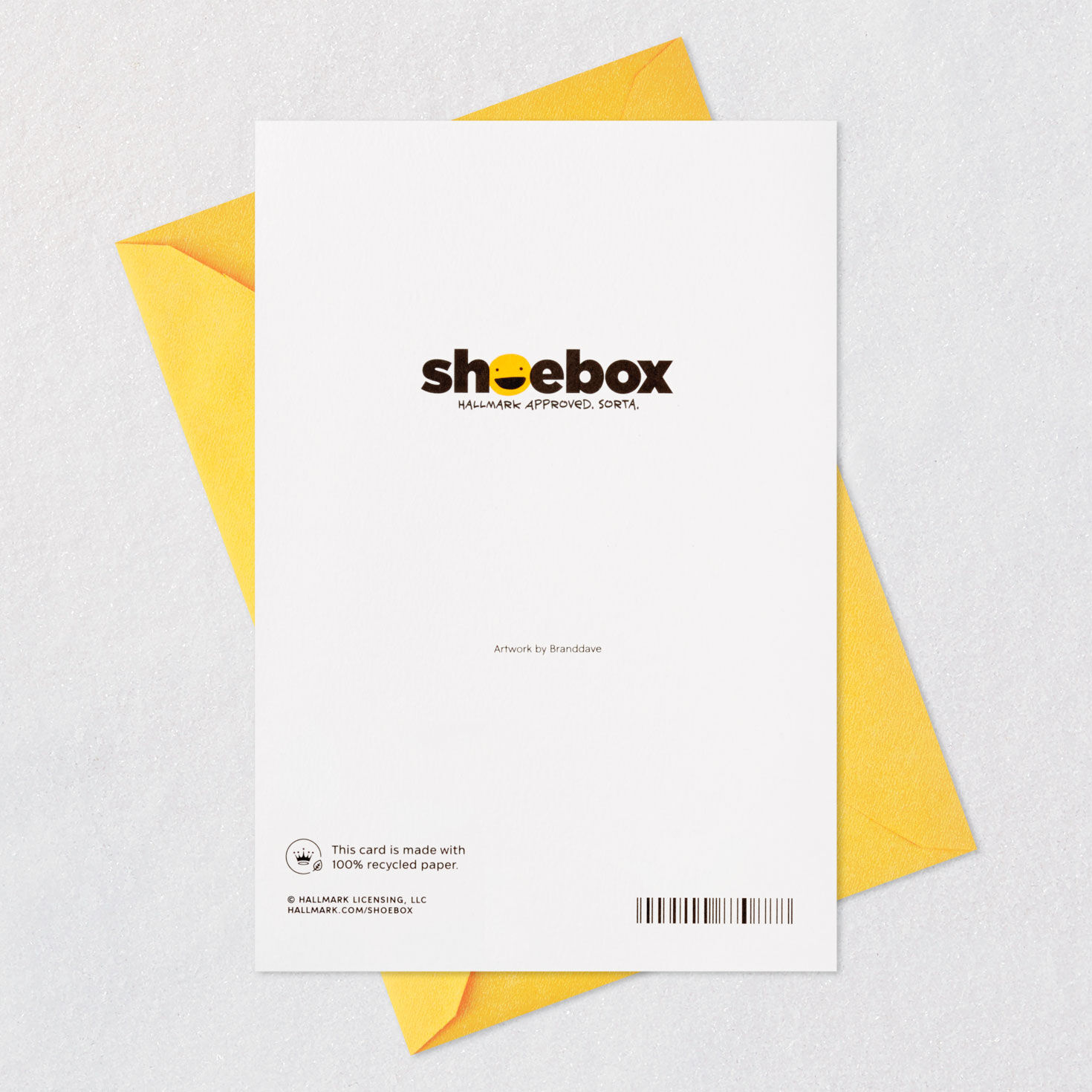 Dog Sitting on Coffee Table Funny Birthday Card Card Back with Envelope image number 7