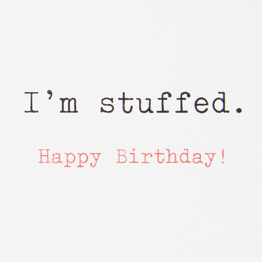 Mounted Deer Head Funny Birthday Card, 