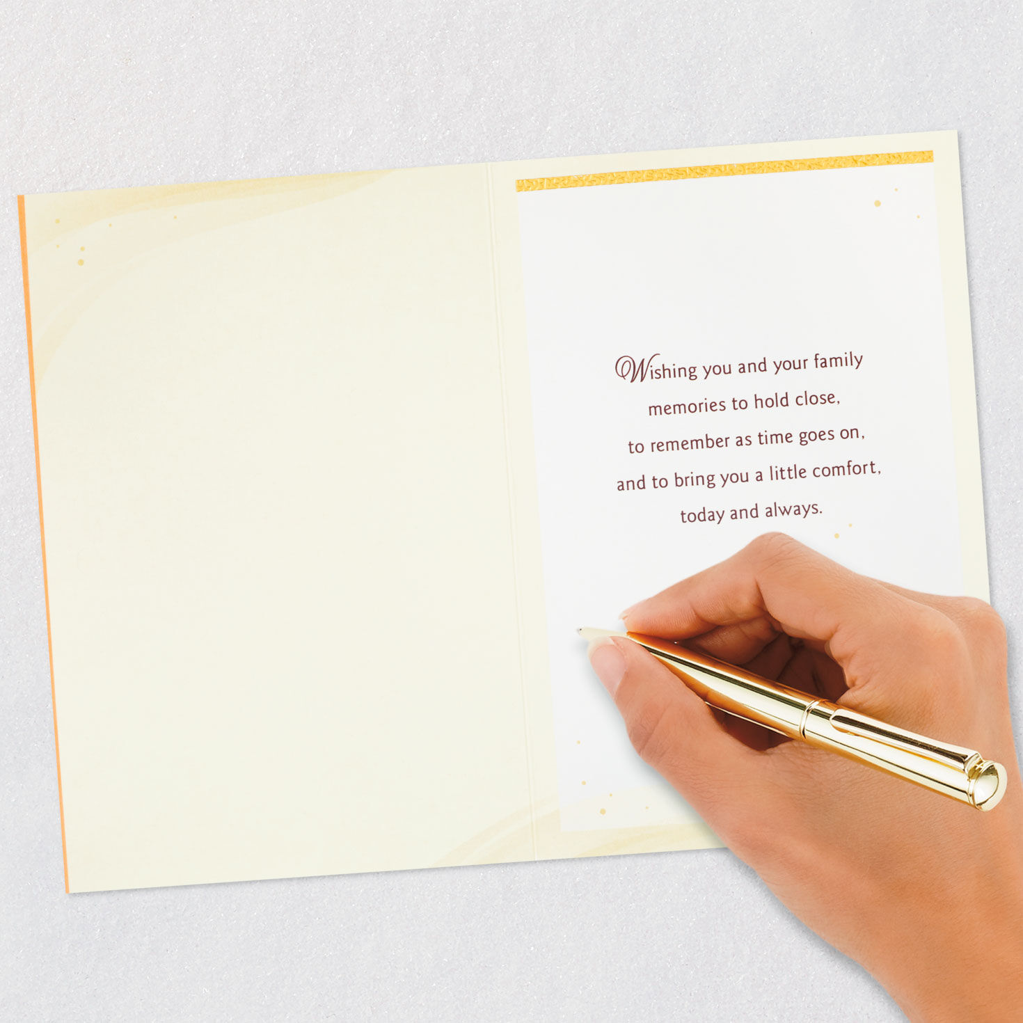 Memories Keep Our Loved Ones Close Sympathy Card, , large image number 6