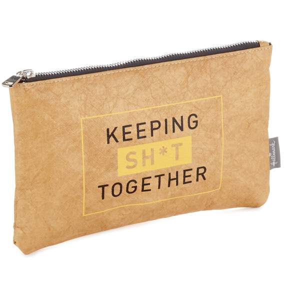 Keeping Sh*t Together Zip Pouch, , large image number 1