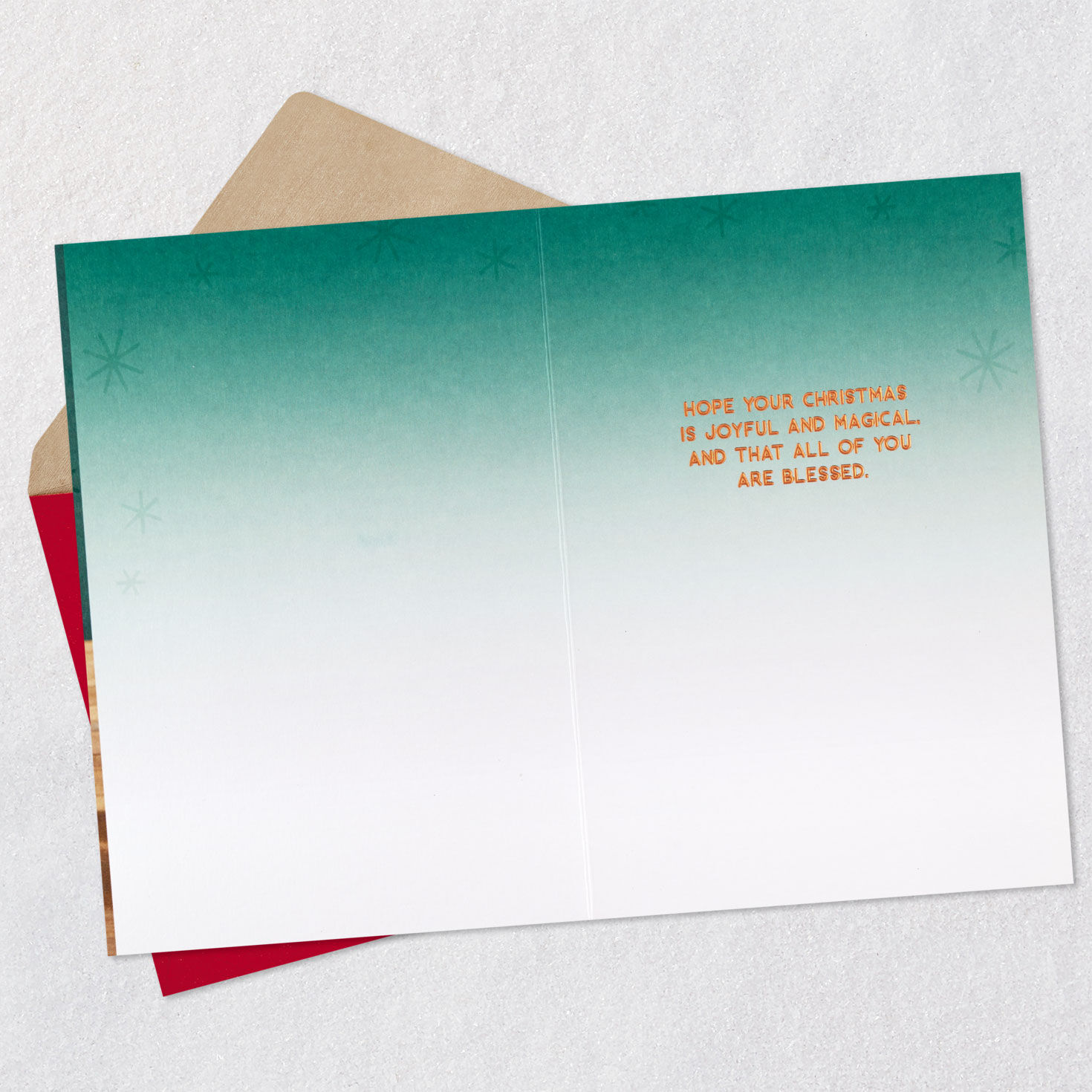 Joyful Wishes Christmas Card for Nephew and His Family, , large image number 3