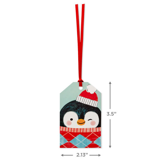 Cute Characters 8-Pack Christmas Gift Tag Assortment, 