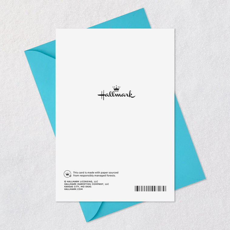 Colorful Lettering and Stars Best Big Brother Card Card Back with Envelope image number 7