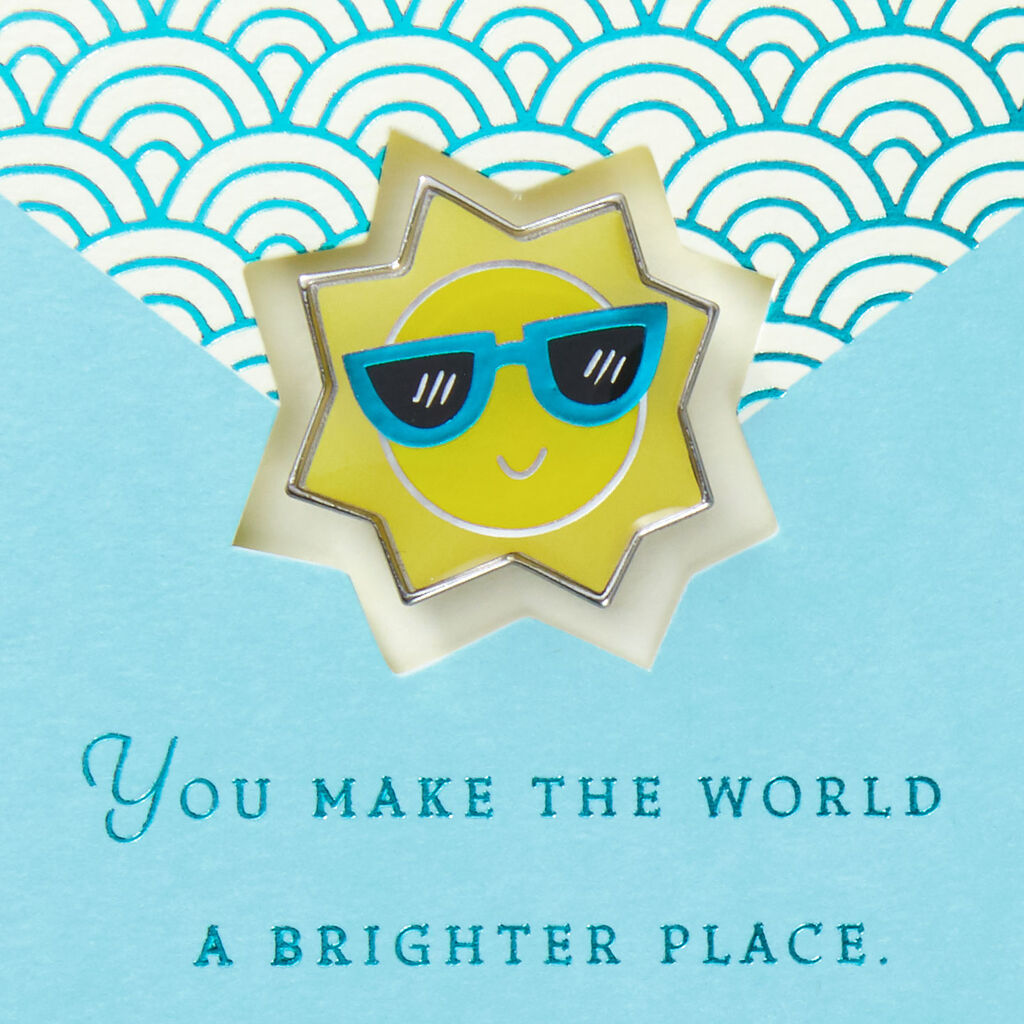 Another Trip Around The Sun Birthday Card With Pin Greeting