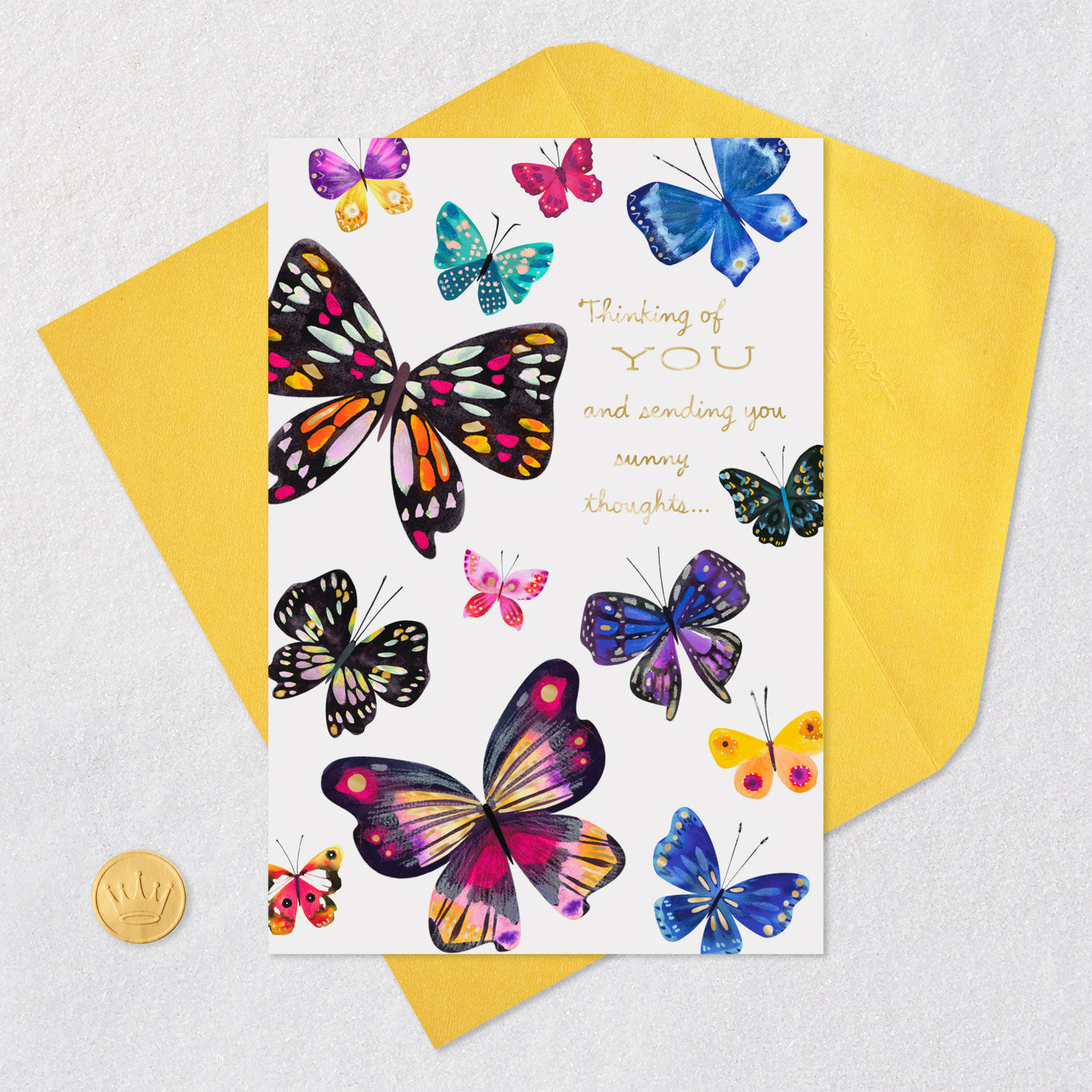 Sending You Sunny Thoughts Birthday Card, , large image number 5