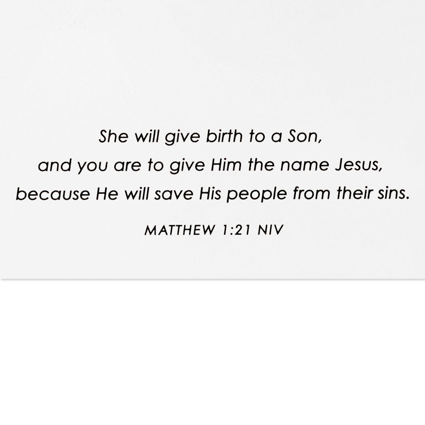 Bethlehem Silhouette Boxed Christmas Cards scripture image number 4