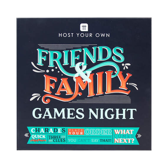 Talking Tables Friends & Family Games Night Board Game