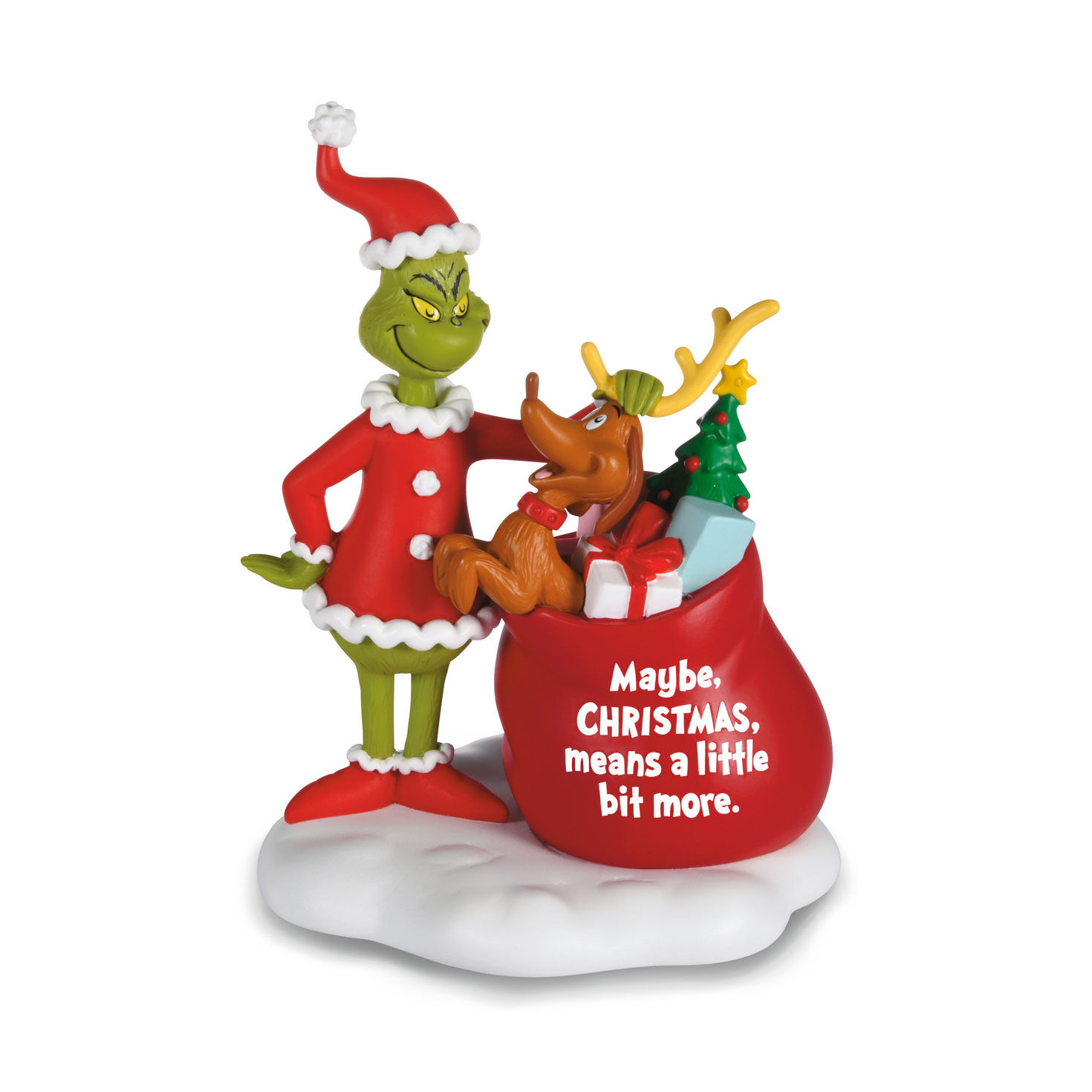 Dr. Seuss's How the Grinch Stole Christmas!™ Grinch and Max Figurine, 5.5"