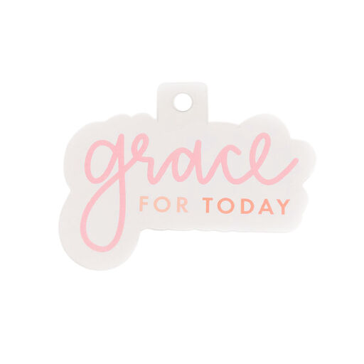 Mary Square Grace For Today Inspirational Waterproof Sticker, 