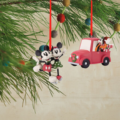 Disney Mickey Mouse and Friends Hallmark Ornaments, Set of 6, 