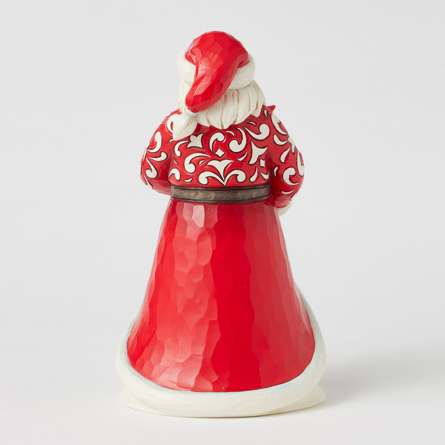 Jim Shore Heartwood Creek Santa With Blooming Amaryllis Figurine, 8.35" for only USD 69.99 | Hallmark