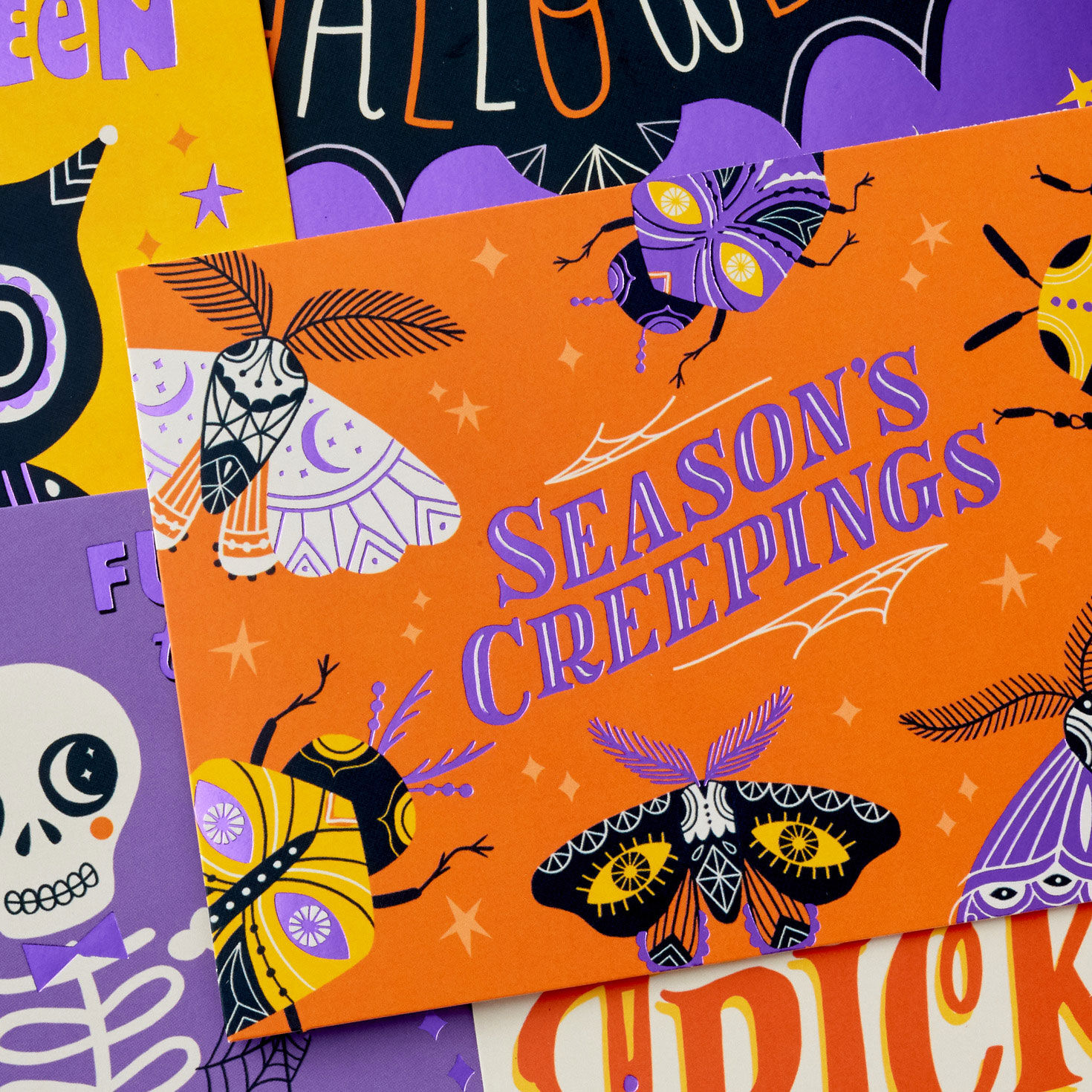 Frightful Fun Blank Halloween Card Assortment cover detail image number 2