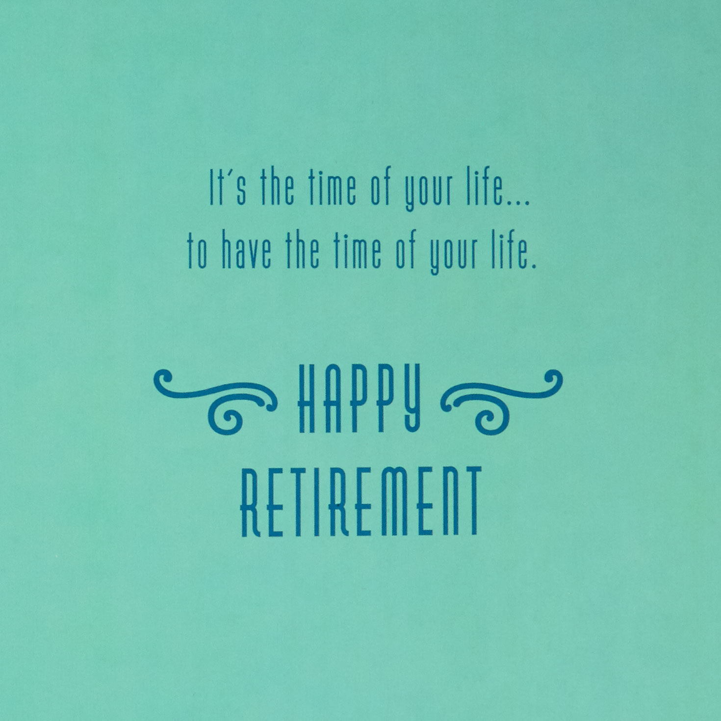 16" Retired and Admired Jumbo Retirement Card With Banner, , large image number 2