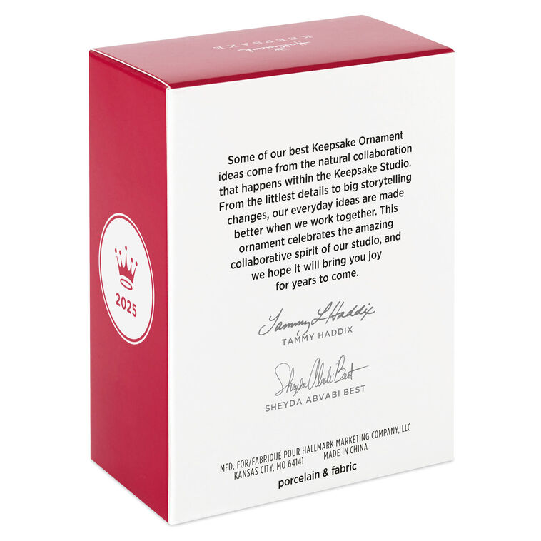 Our Little Miracle 2025 Porcelain Ornament, , large image number 7