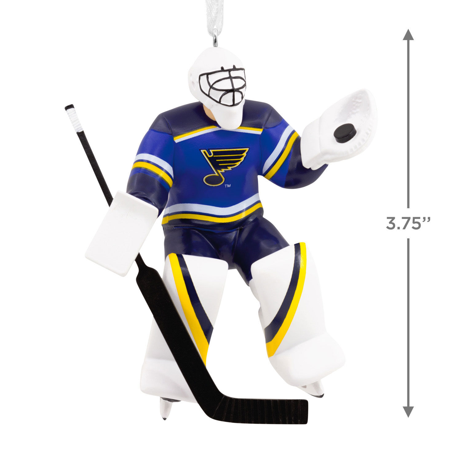 NHL St. Louis Blues&reg; Goalie Hallmark Ornament, , large image number 3