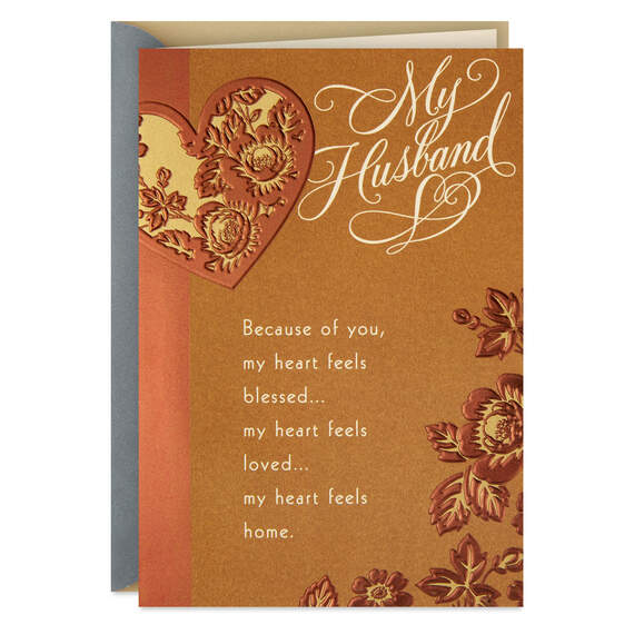 My Heart Needed You Religious Birthday Card for Husband, , large image number 1