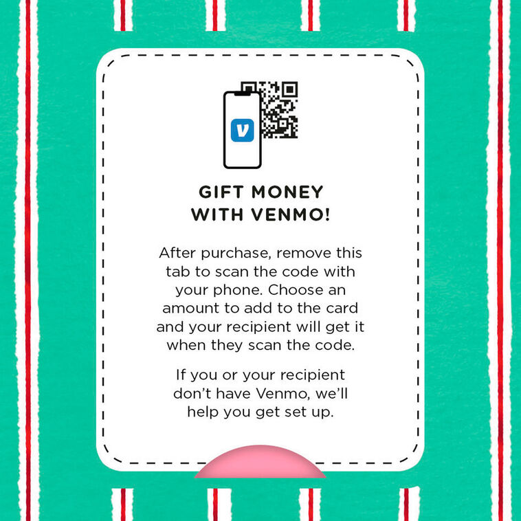 You're Nice List Material Venmo Christmas Card, , large image number 5