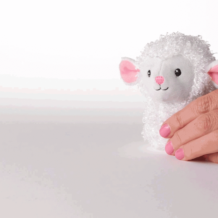 Zip-Along Sheep Plush Toy, , large image number 2