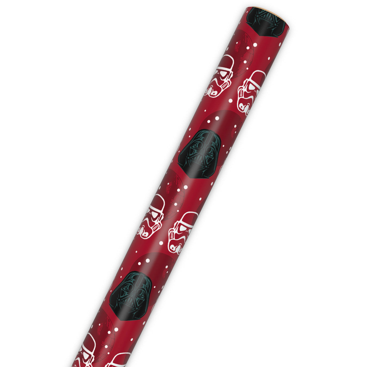 Star Wars&trade; Darth Vader&trade; and Stormtrooper&trade; Helmets on Red Holiday Wrapping Paper Roll, 25 sq. ft., , large image number 6