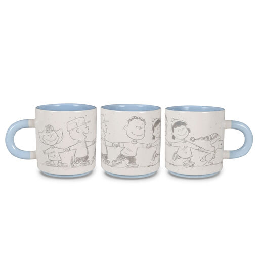 Peanuts® Gang Ice-Skating Mug, 18 oz., 