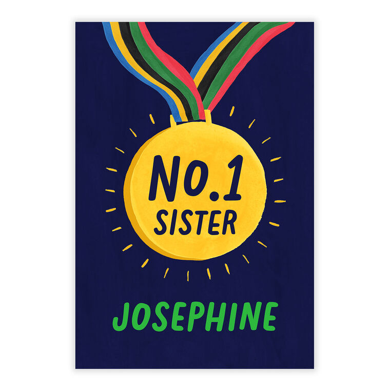 Number 1 Medal Celebration eCard, , large image number 2