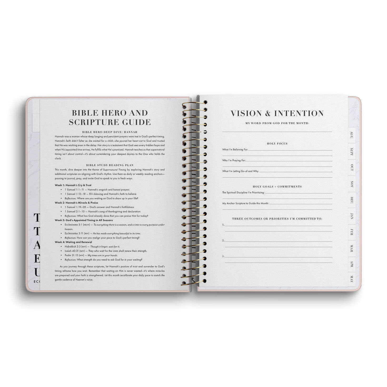 26-27 Devotional Planner by Marshawn Evans Daniels inside spread image number 6