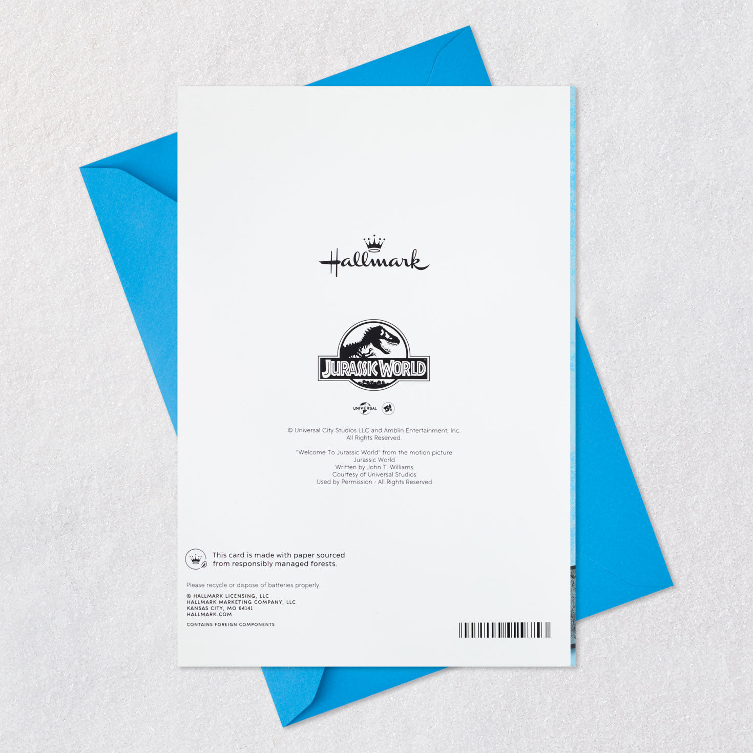 Jurassic World You're Jura-Six Musical 6th Birthday Card for only USD 6.59 | Hallmark