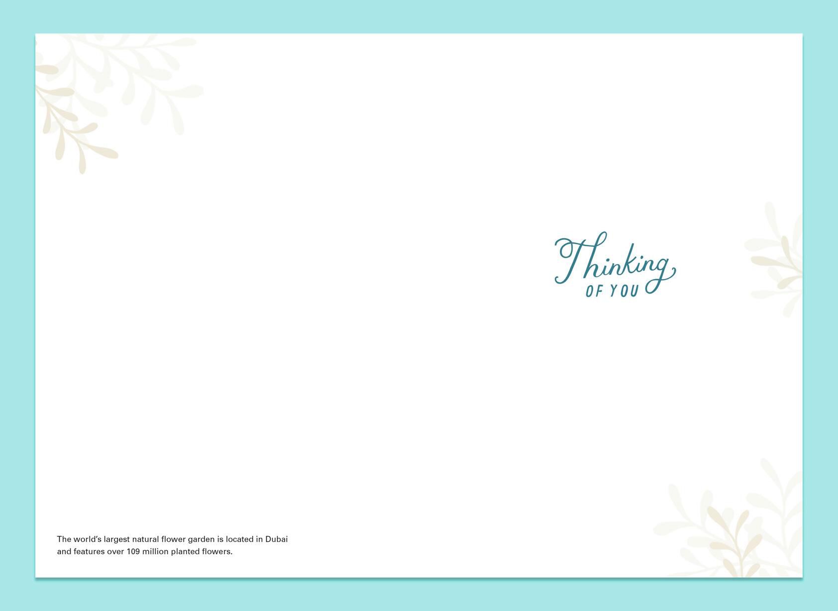 Butterflies in the Garden Friendship Card
