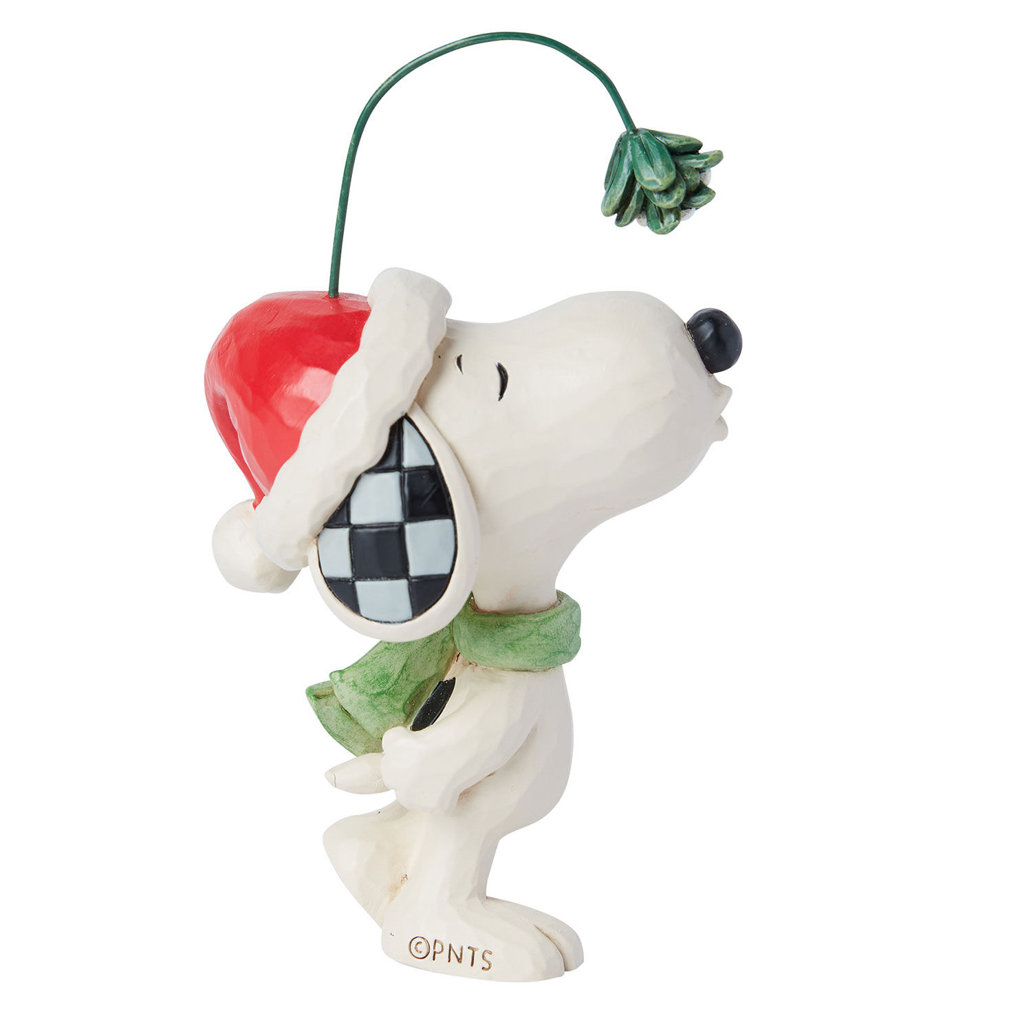 Jim Shore Peanuts Snoopy With Mistletoe Figurine, 4.7", , large image number 3