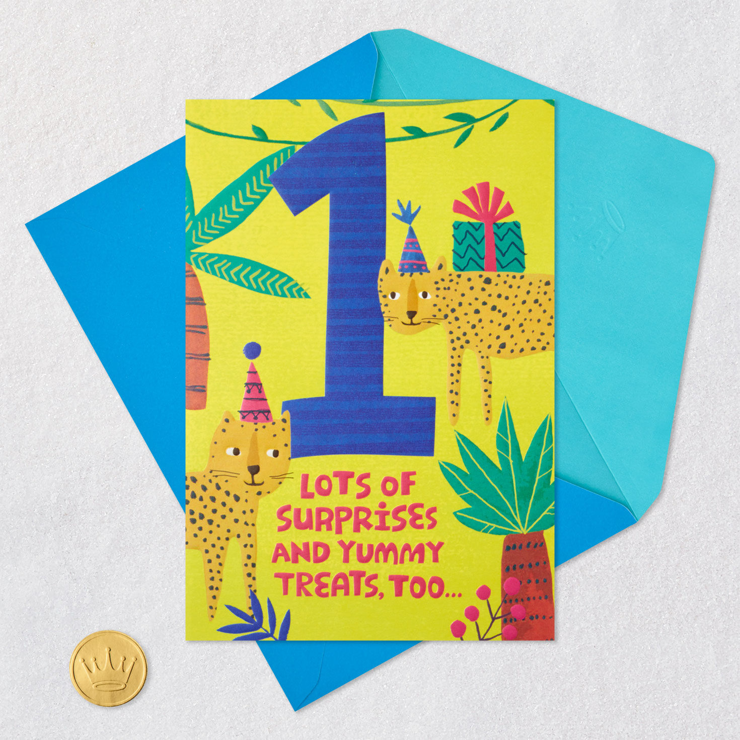 Lots of Surprises Pop-Up First Birthday Card for only USD 4.99 | Hallmark