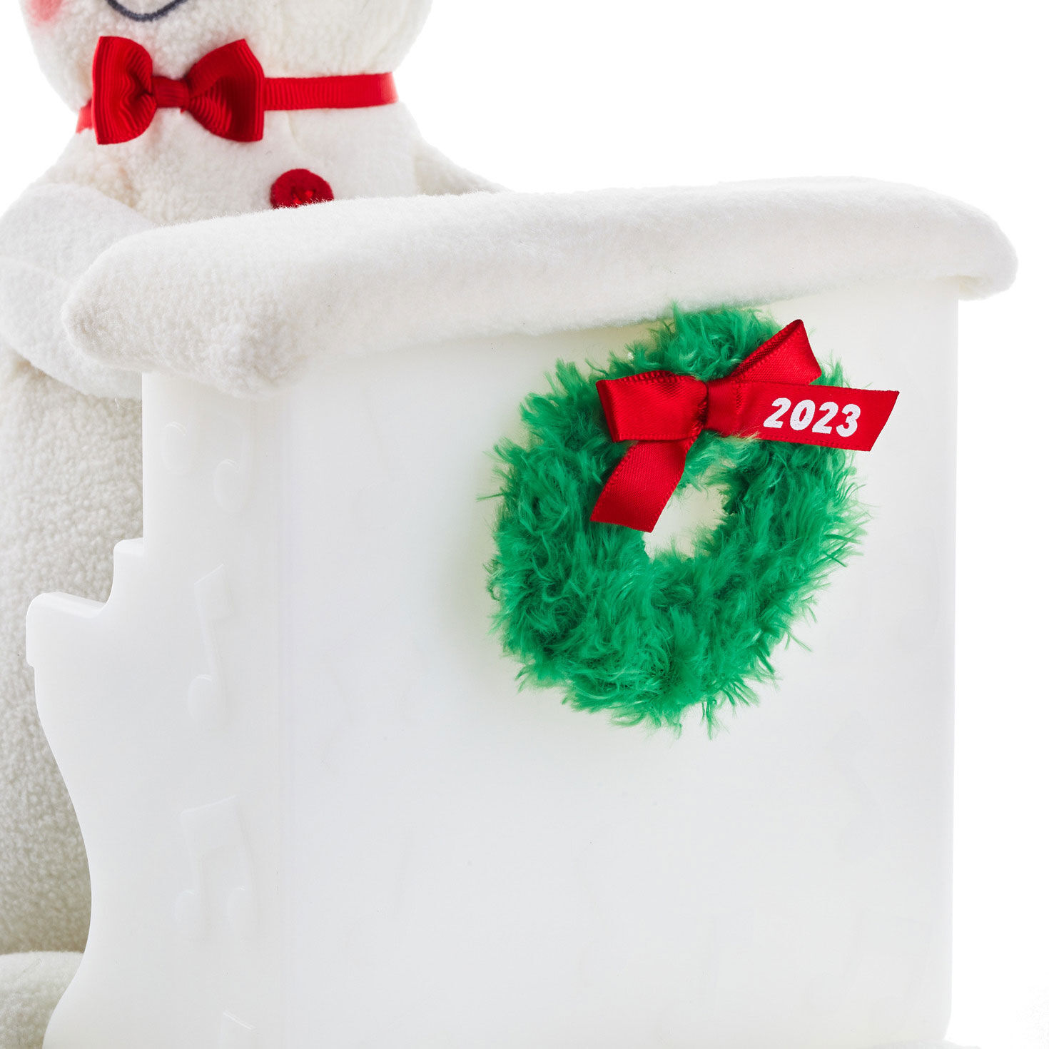 20th Anniversary Sing-Along Showman Snowman Plush With Sound, Light and Motion, , large image number 6