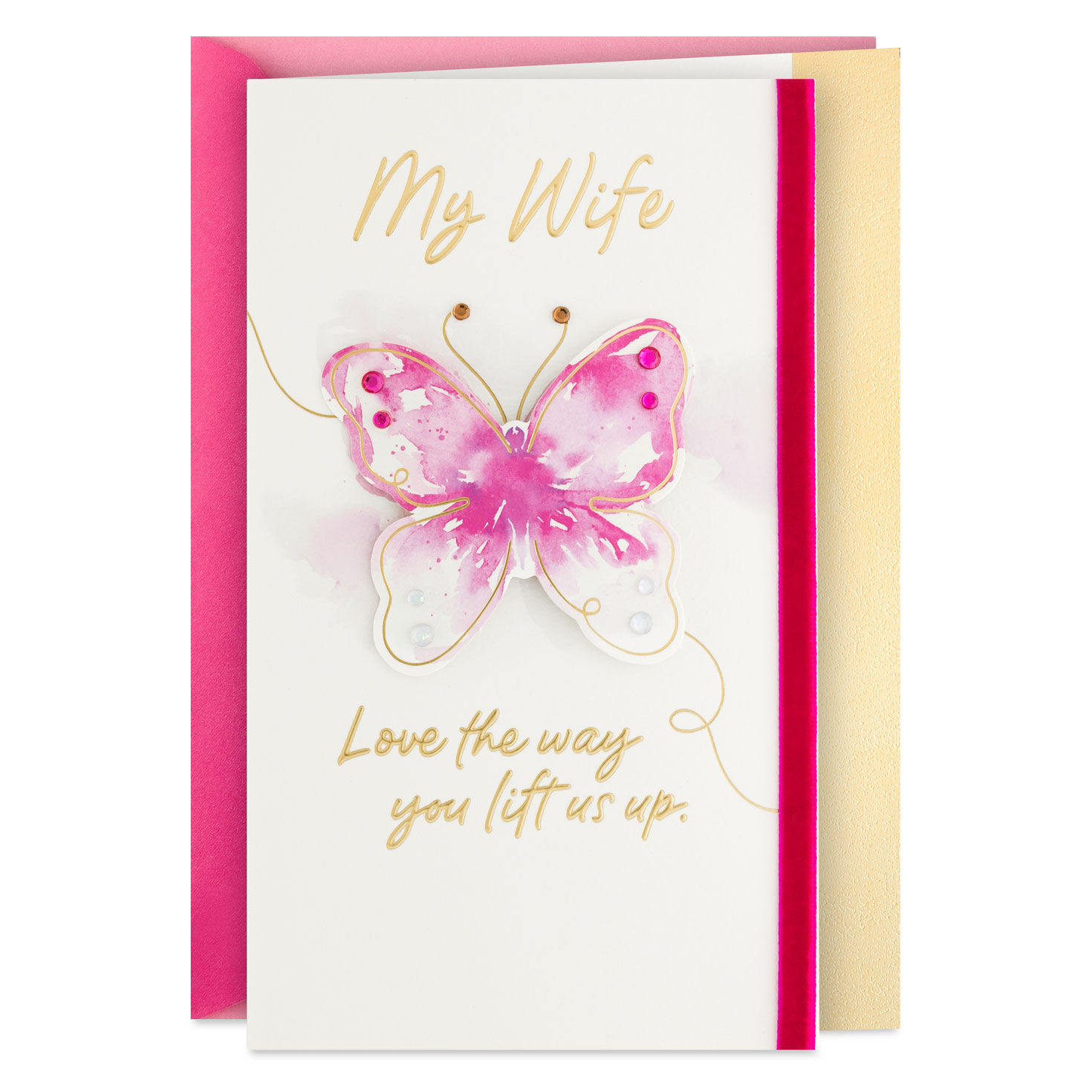 Your Love Lifts Us Up Mother's Day Card for Wife