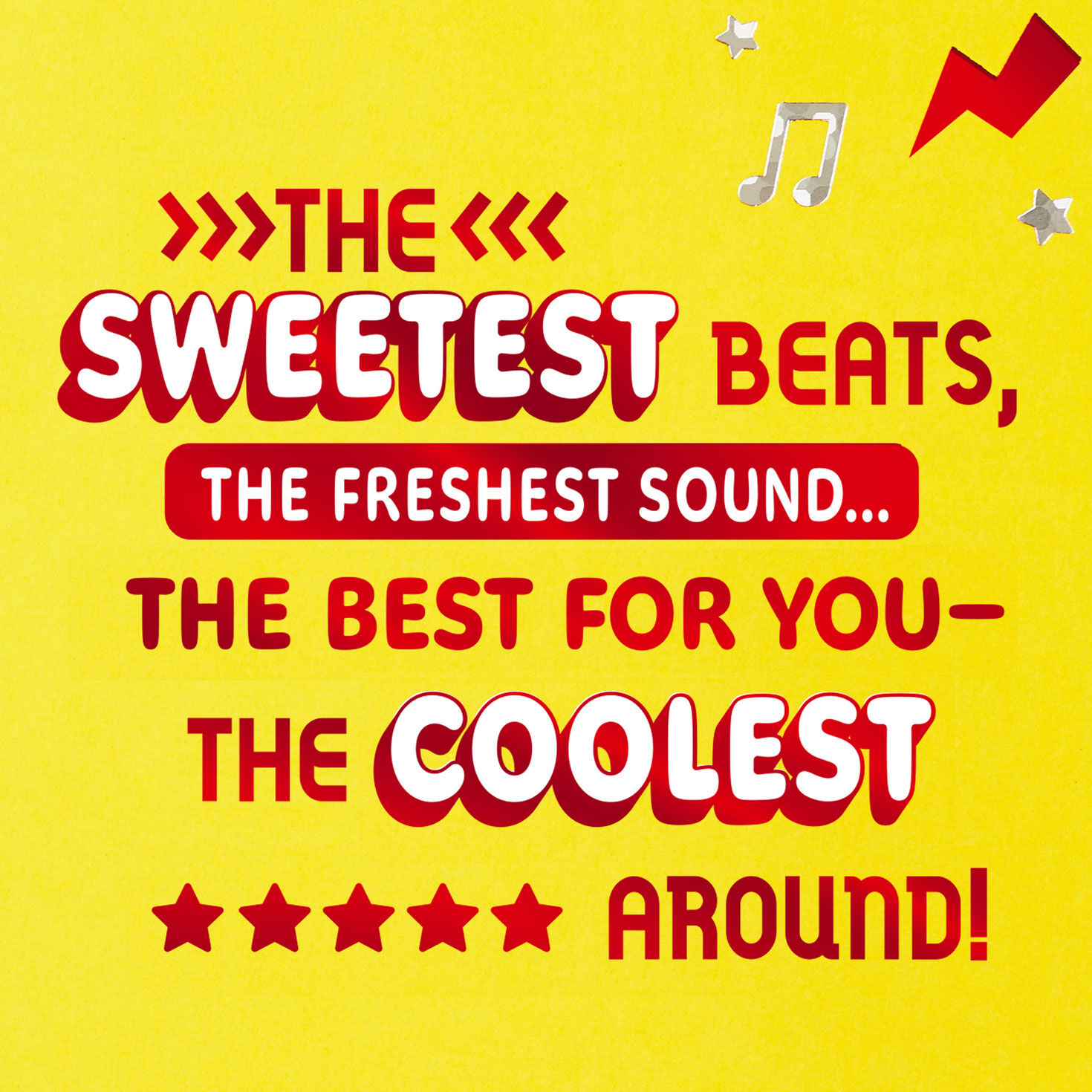 Sweet Beats for a Cool Cat 6th Birthday Card for only USD 4.99 | Hallmark