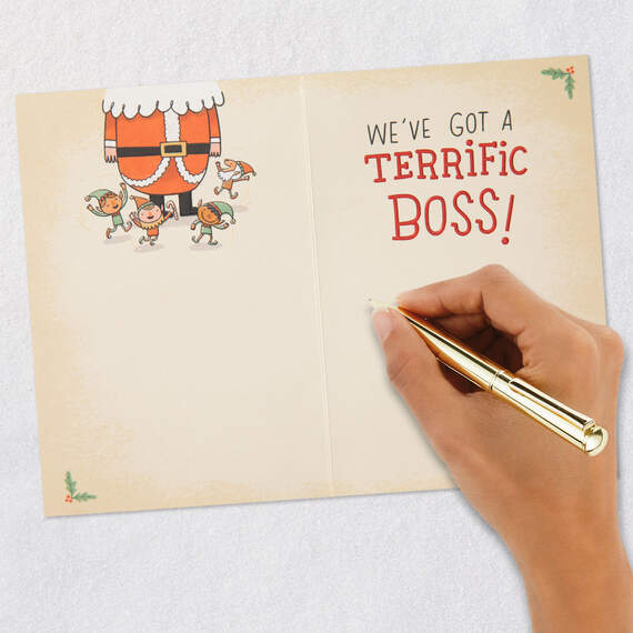 You're a Terrific Boss Christmas Card from All, , large image number 6