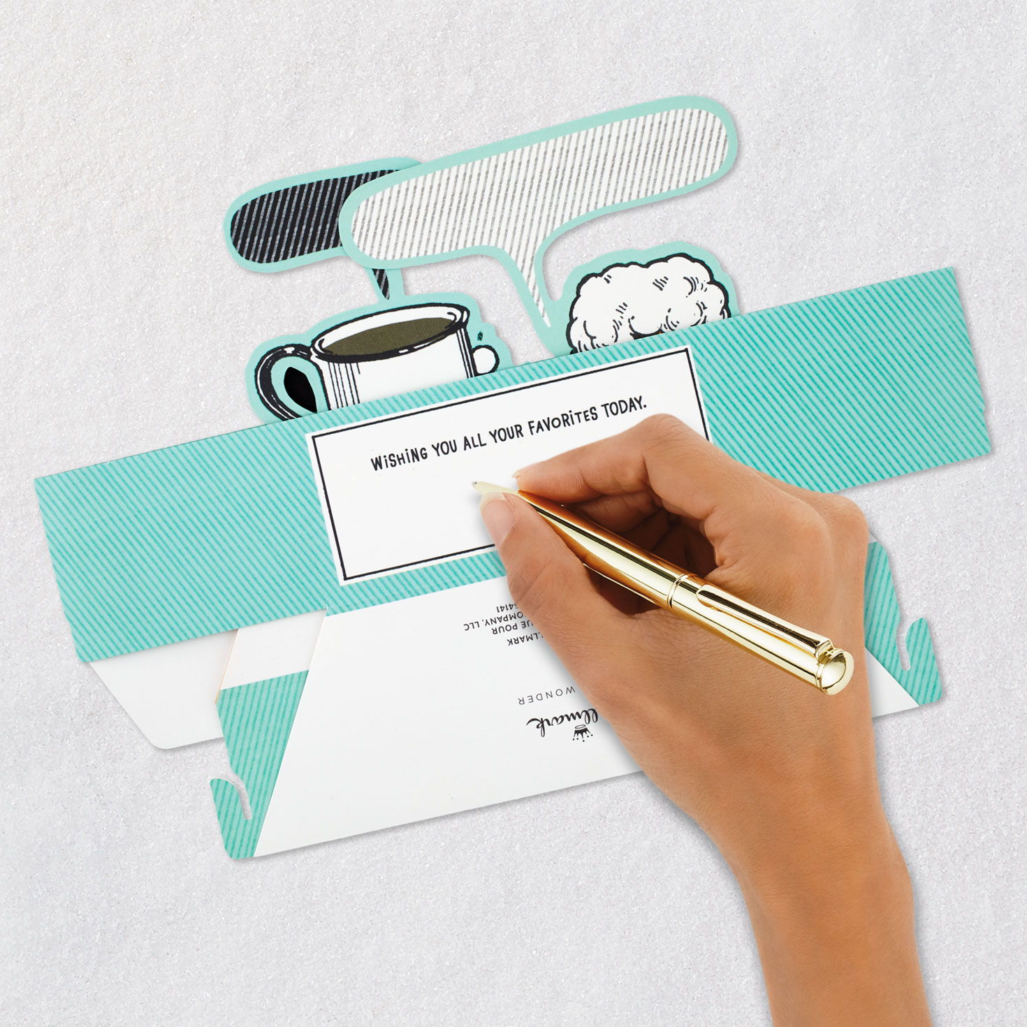 Beer vs. Coffee Funny 3D Pop-Up Birthday Card, , large image number 6