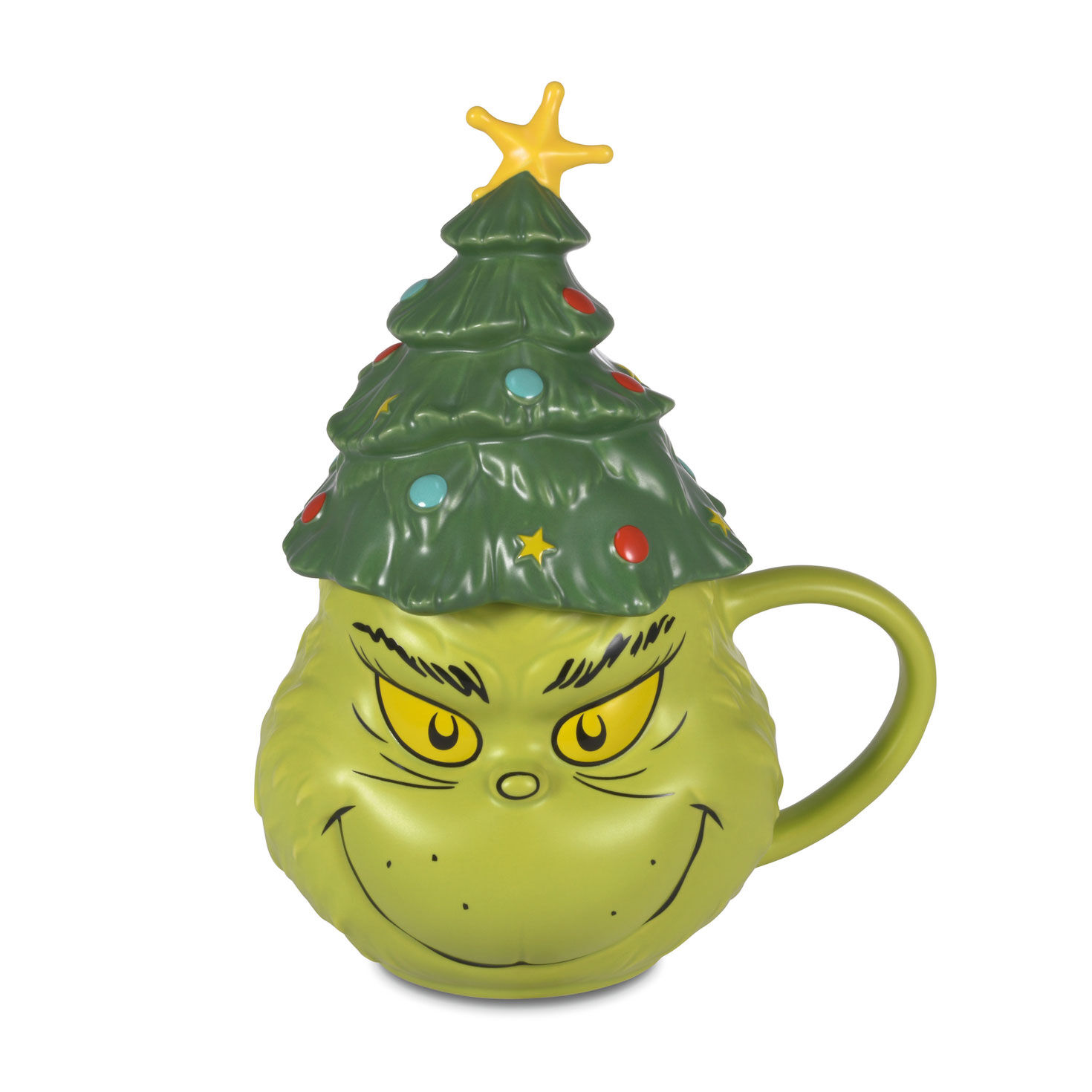 Dr. Seuss's How the Grinch Stole Christmas!™ Grinch With Tree Sculpted Mug, 18 oz.