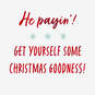 Santa's Payin' Funny Money Holder Christmas Card, , large image number 3
