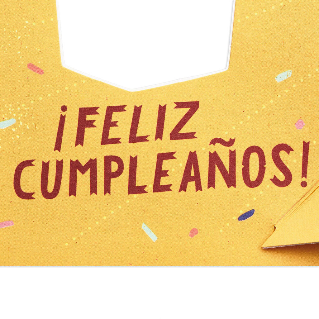 You're a Gift SpanishLanguage Money Holder Birthday Card