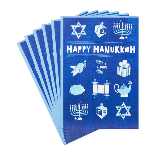 Holiday Icons Hanukkah Cards, Pack of 6, 