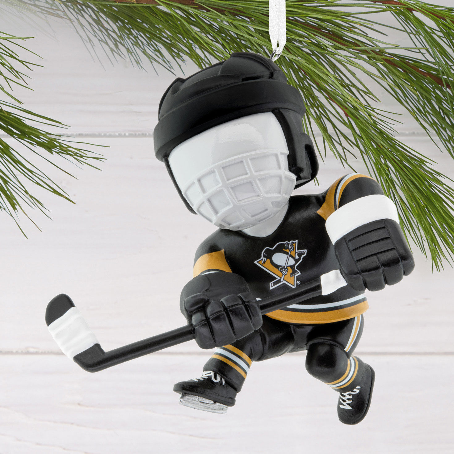 NHL Pittsburgh Penguins Player Christmas Ornament hanging on tree image number 2