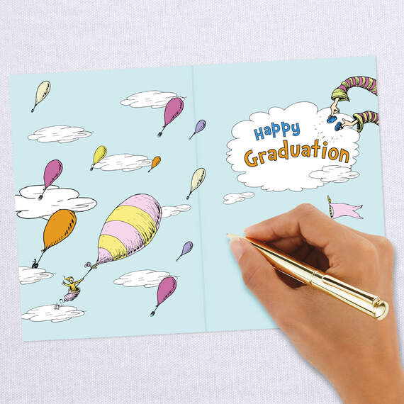 Dr. Seuss™ Oh, The Places You'll Go! Balloon Graduation Card, , large image number 6
