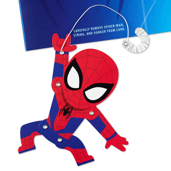 Marvel Spider-Man Christmas Card for Grandson With Displayable Character, , large image number 5