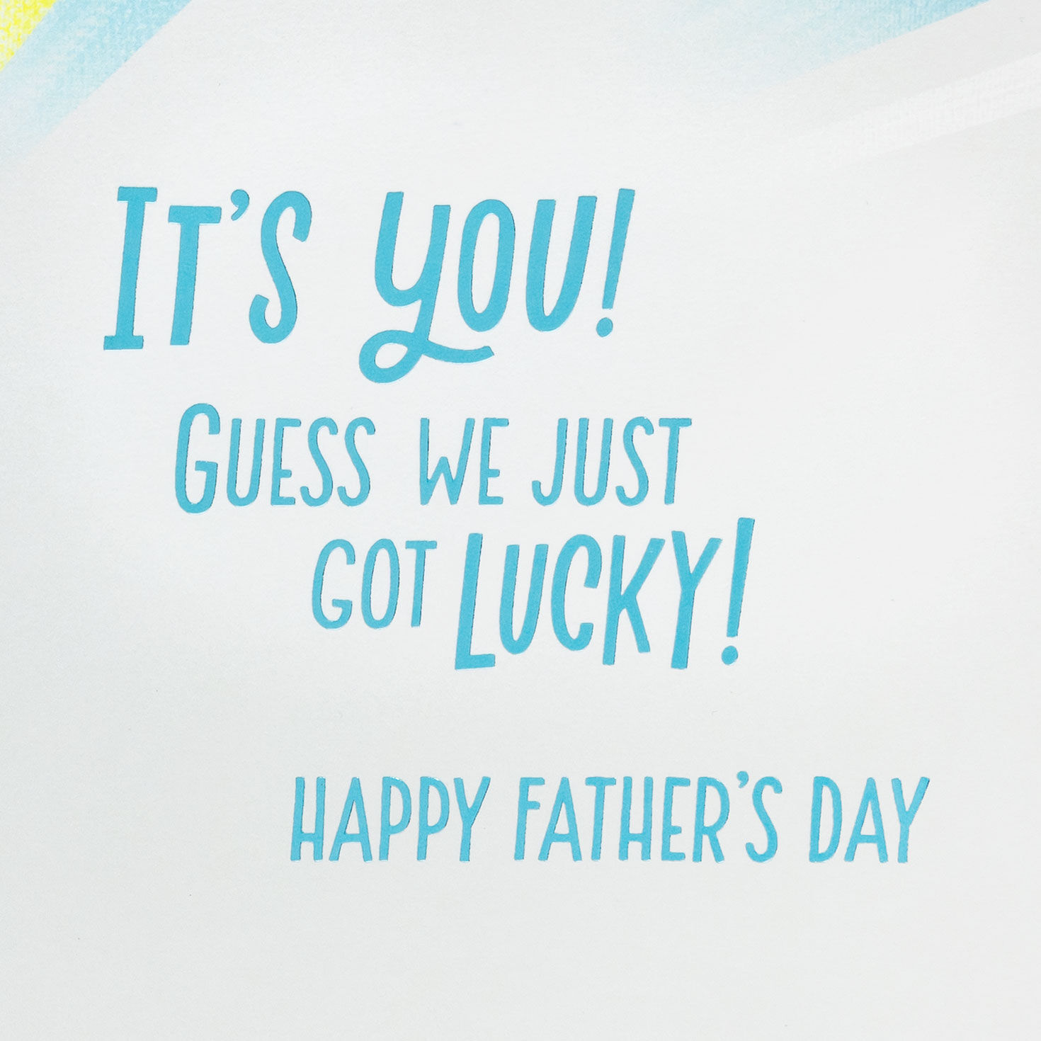 Lucky Family Grandpa Funny Father&rsquo;s Day Card Sentiment image number 2
