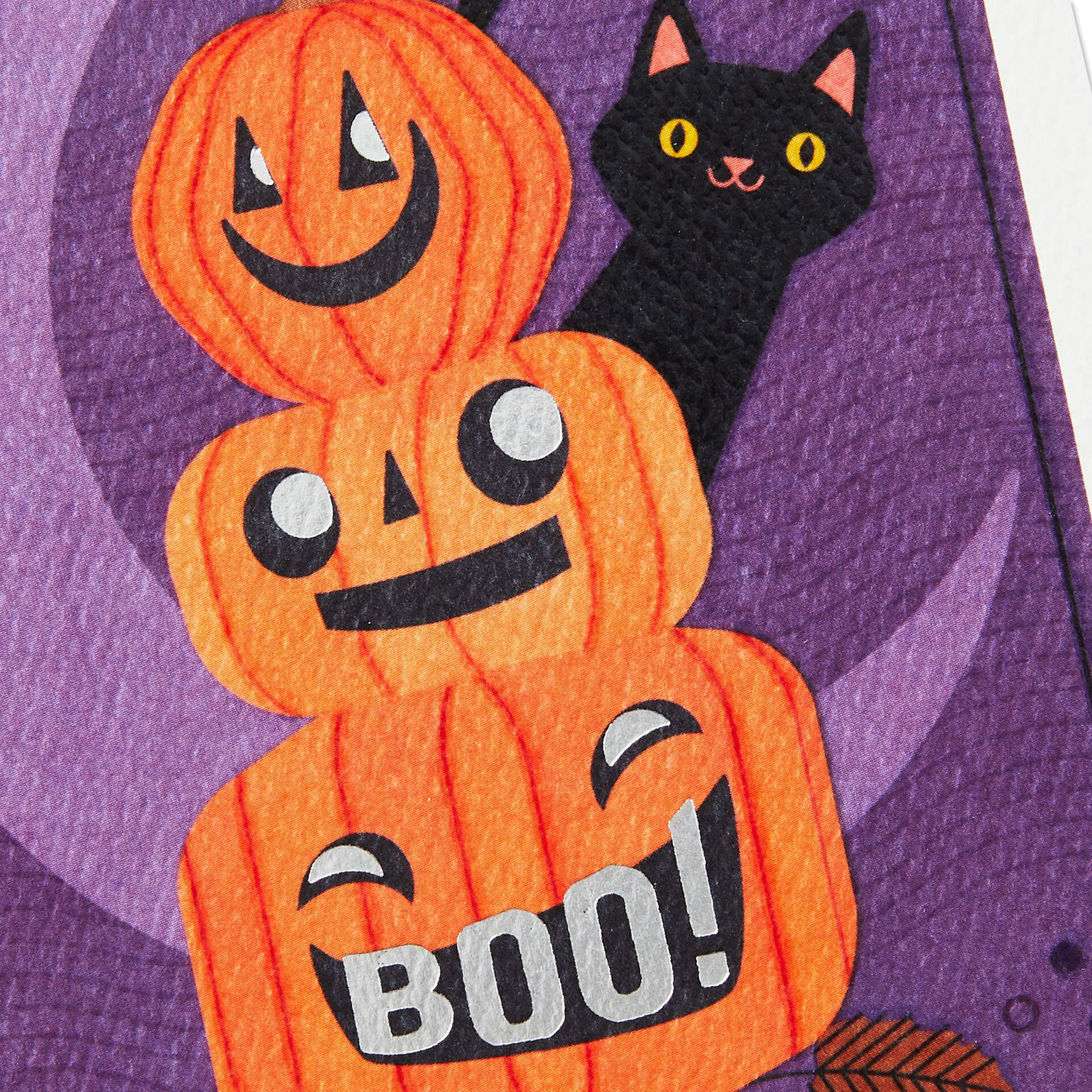 Purr-fectly Spooktacular Halloween Postcard - Greeting Cards - Hallmark