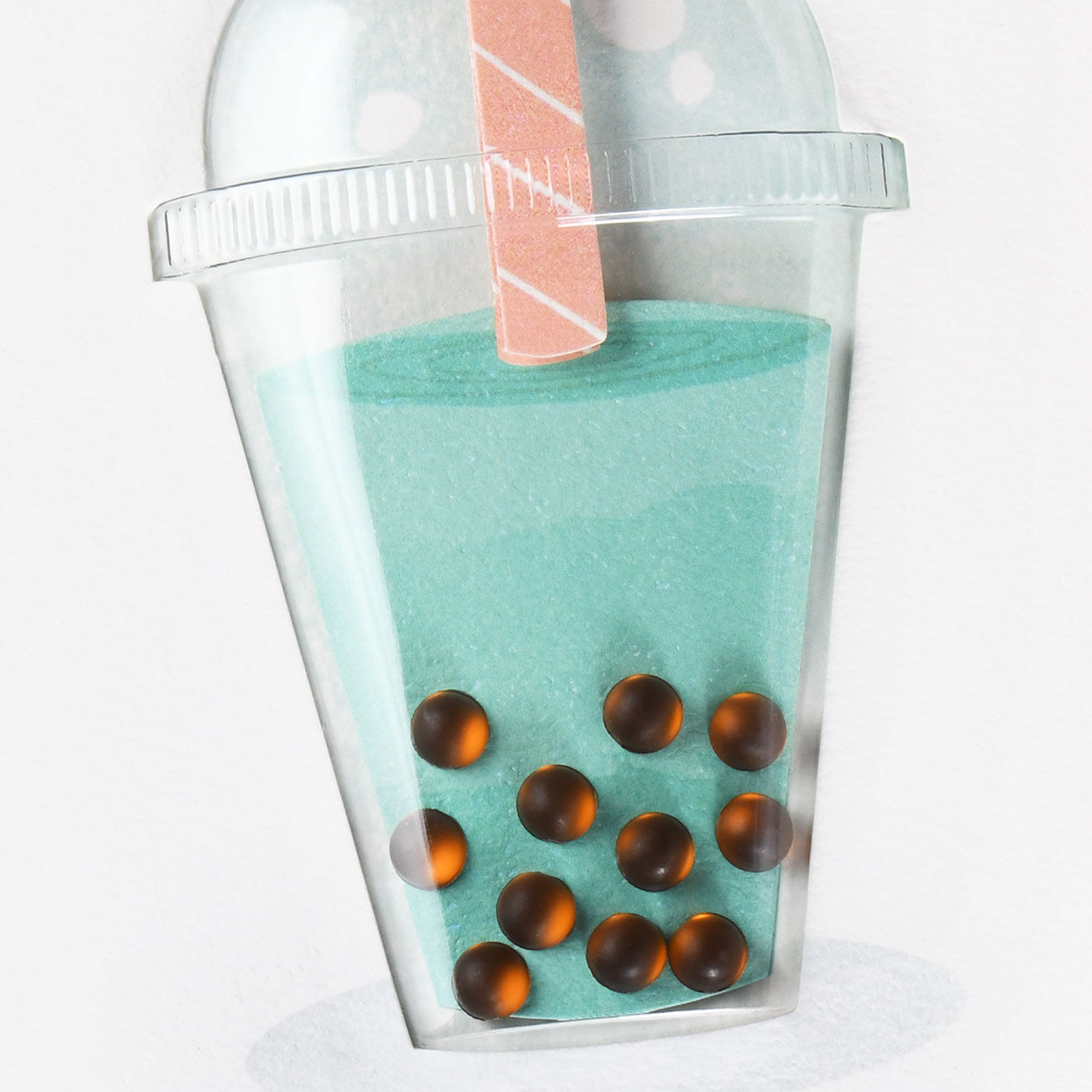 Bubble Tea Blank Card, , large image number 3