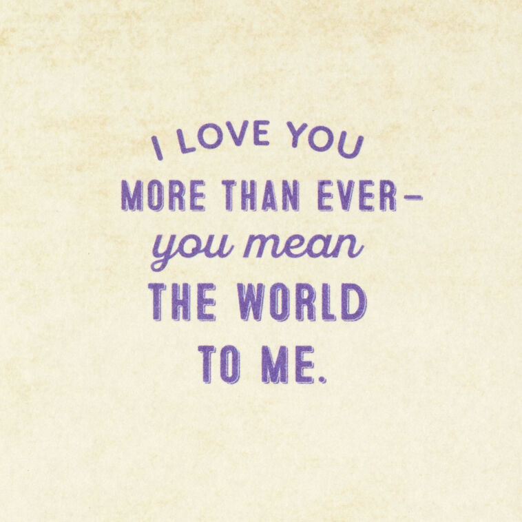 Starry Night Sky Romantic Love Card Sentiment image number 2