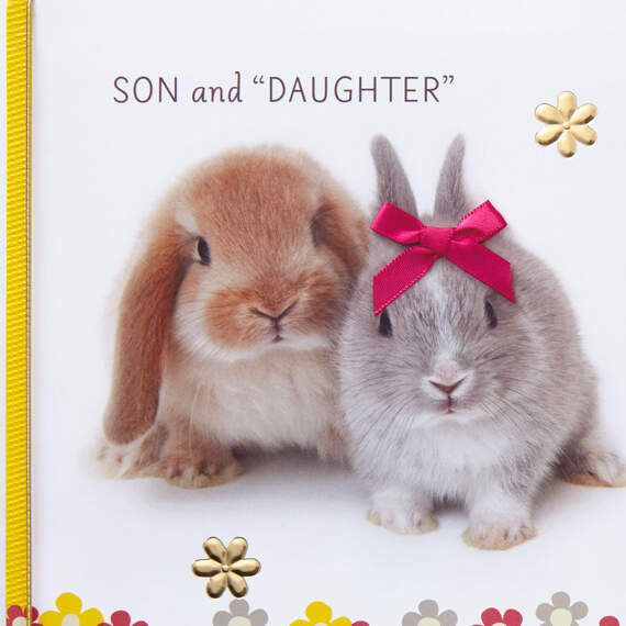 You're a Perfect Pair Easter Card for Son and Daughter-in-Law, , large image number 4