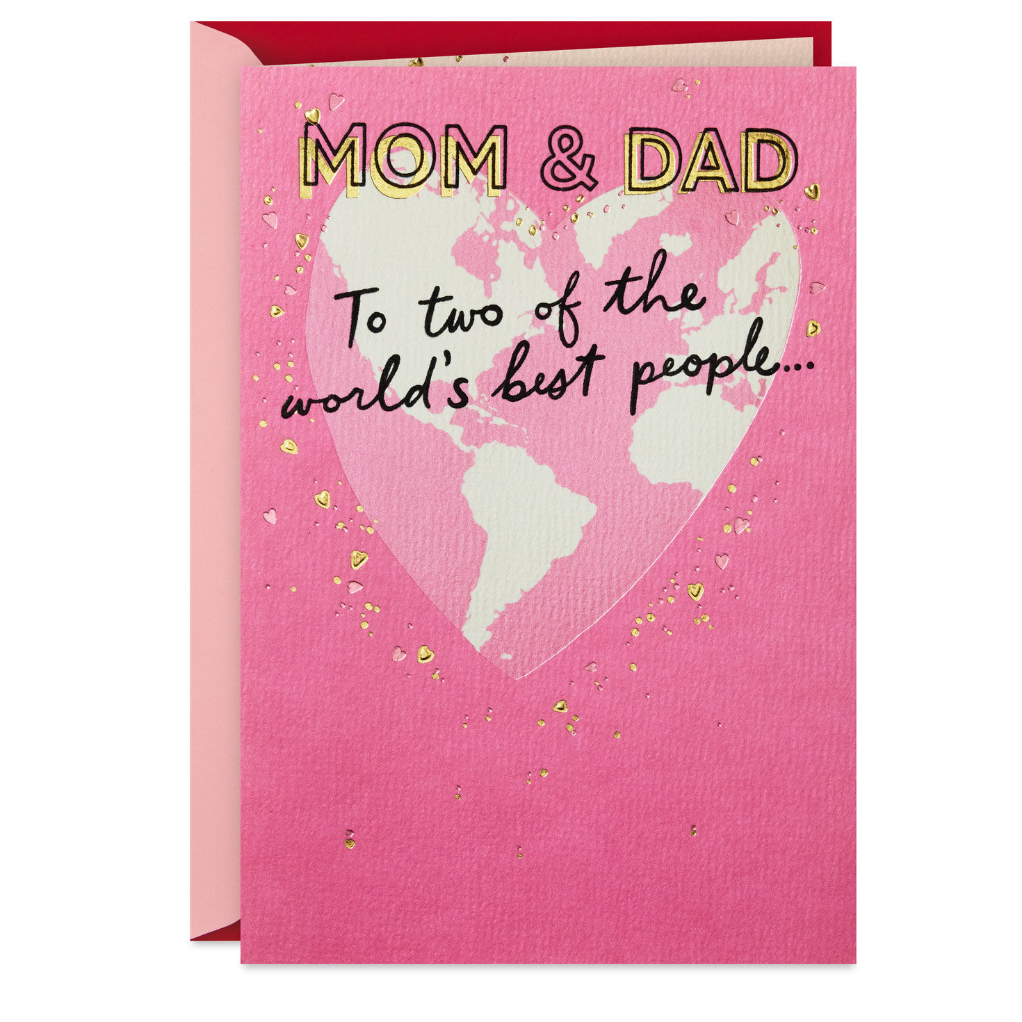 We're So Lucky to Have You Valentine's Day Card for Mom and Dad