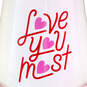Love You Most Jumbo Stemless Wine Glass, 43 oz., , large image number 3