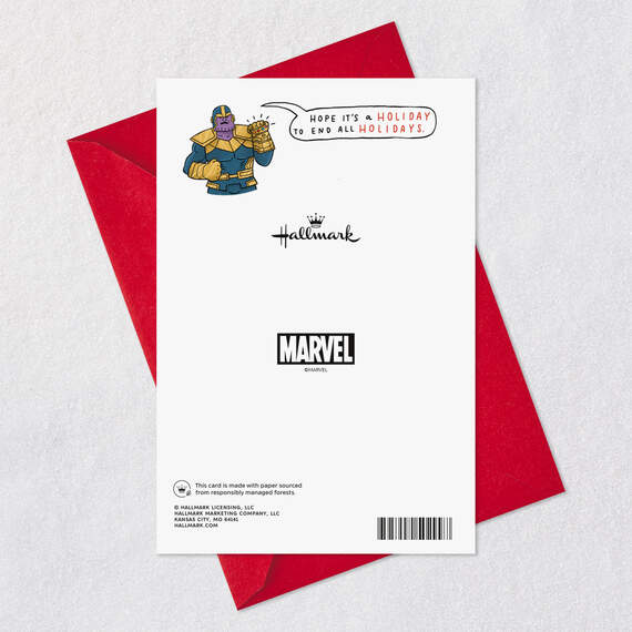 Marvel Avengers Heroic Holidays Christmas Card, , large image number 10